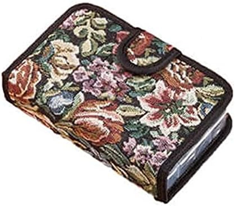 Floral Pill Case Box, 14 Day Pill Holder Pill Container & Medication Organizer, Travel Case - 4 Marked Compartments for Each Day of the Week - Morn, Noon, Eve, Bed