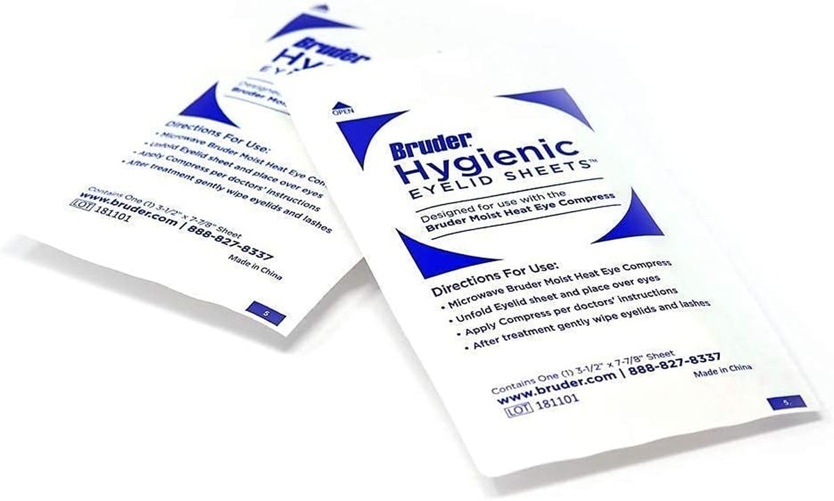 Dry Eye Care Bundle (Moist Heat Eye Compress/Hygienic Eyelid Sheets)