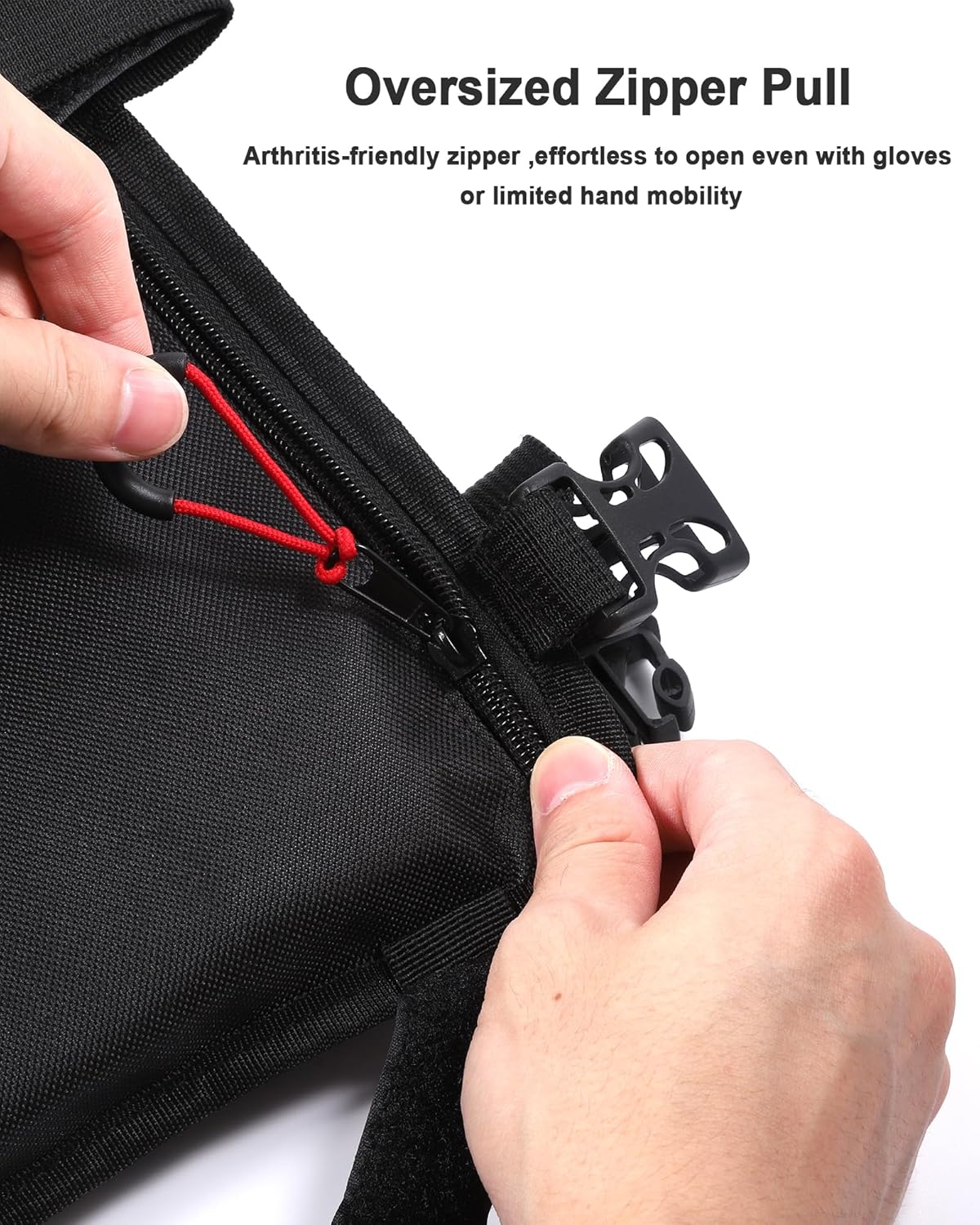 Walker Bag Walker Basket with Cup Holder - Suit for Adult Folding Walkers Rollator Organizer Carry Storage Pouch Water-Resistant Armrest Accessories for Seniors, Elderly, Handicap