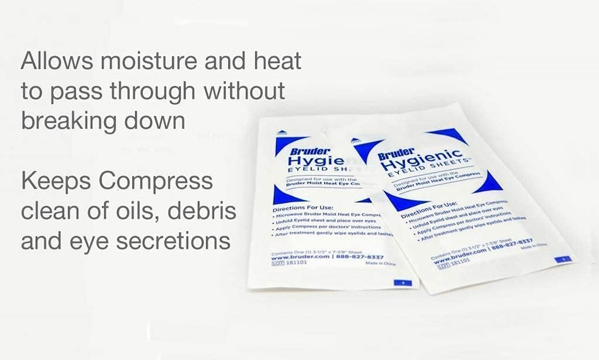 Dry Eye Care Bundle (Moist Heat Eye Compress/Hygienic Eyelid Sheets)