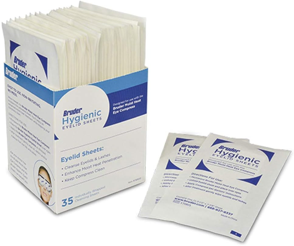 Dry Eye Care Bundle (Moist Heat Eye Compress/Hygienic Eyelid Sheets)
